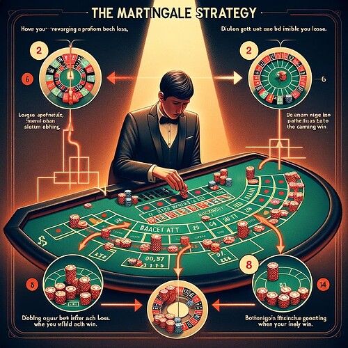 DALL·E-2023-11-21-23.51.25-An-infographic-that-visually-explains-the-Martingale-Strategy-in-Baccarat-a-popular-betting-system-at-casino-tables.-The-image-illustrates-a-baccar